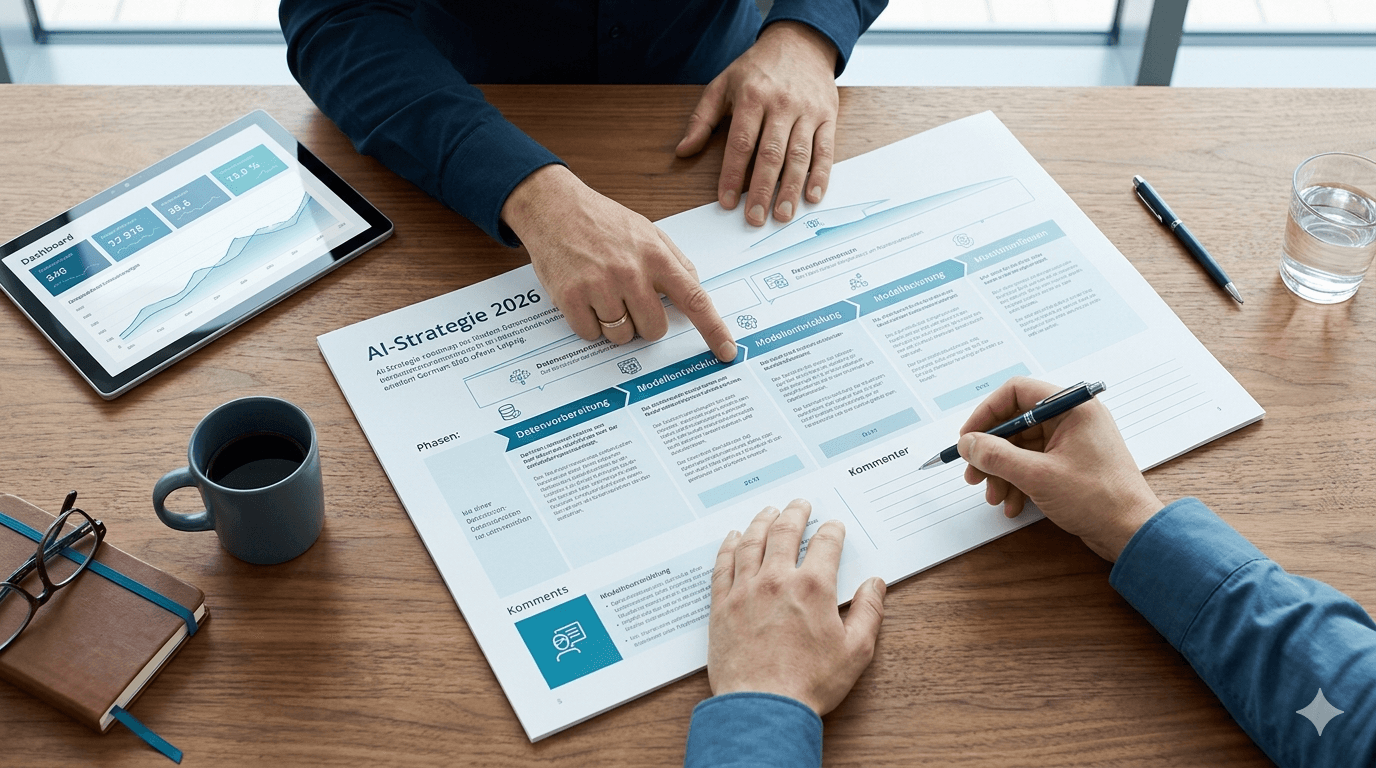 KI-Strategie-Beratung mit konkretem Umsetzungsplan