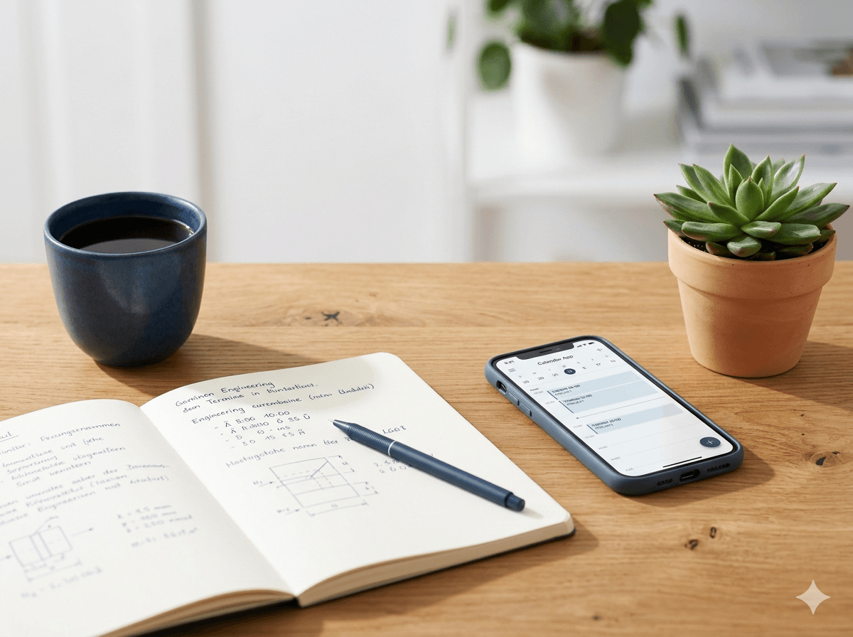 Persönliches Gespräch über Engpässe im Büroalltag